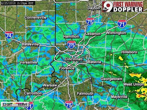 weather radar cincinnati ohio|cincinnati ohio channel 19 weather radar map.